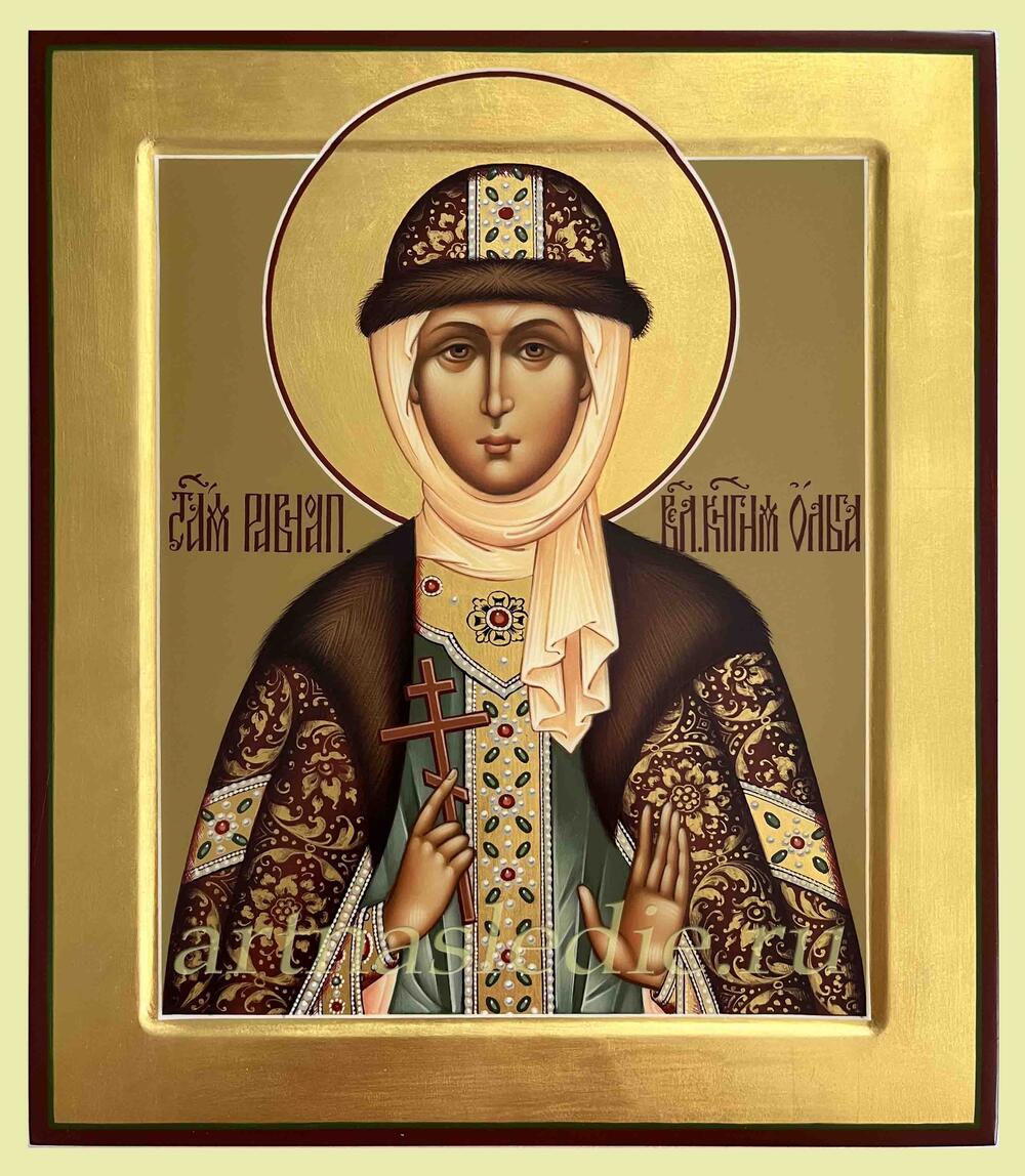 Икона Ольга Святая Равноапостольная Княгиня Арт.3900