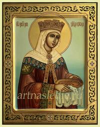 Икона Елена Константинопольская Святая Равноапостольная Арт.3993