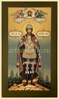 Икона Александр Невский Святой Благоверный Князь Арт.3983