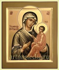Икона Тихвинская Пресвятая Богородица Арт.2852