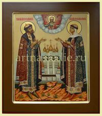 Икона Пётр и Феврония Муромские Арт.1223