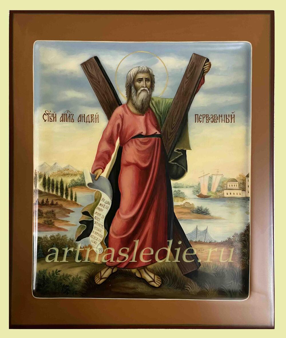 Икона Андрей Первозванный Святой Апостол Арт.4460   
