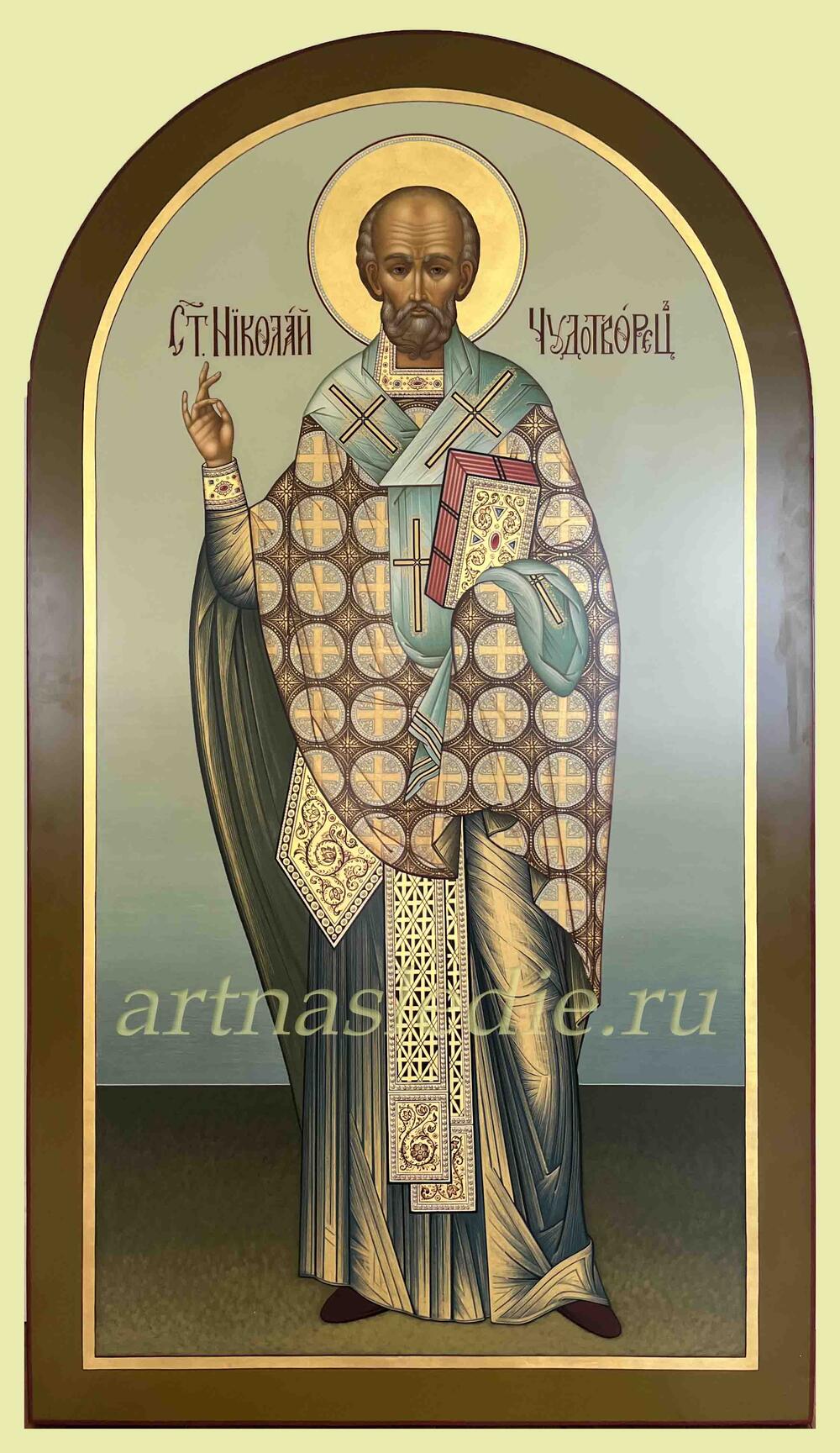 Икона Николай Чудотворец Арт.4432