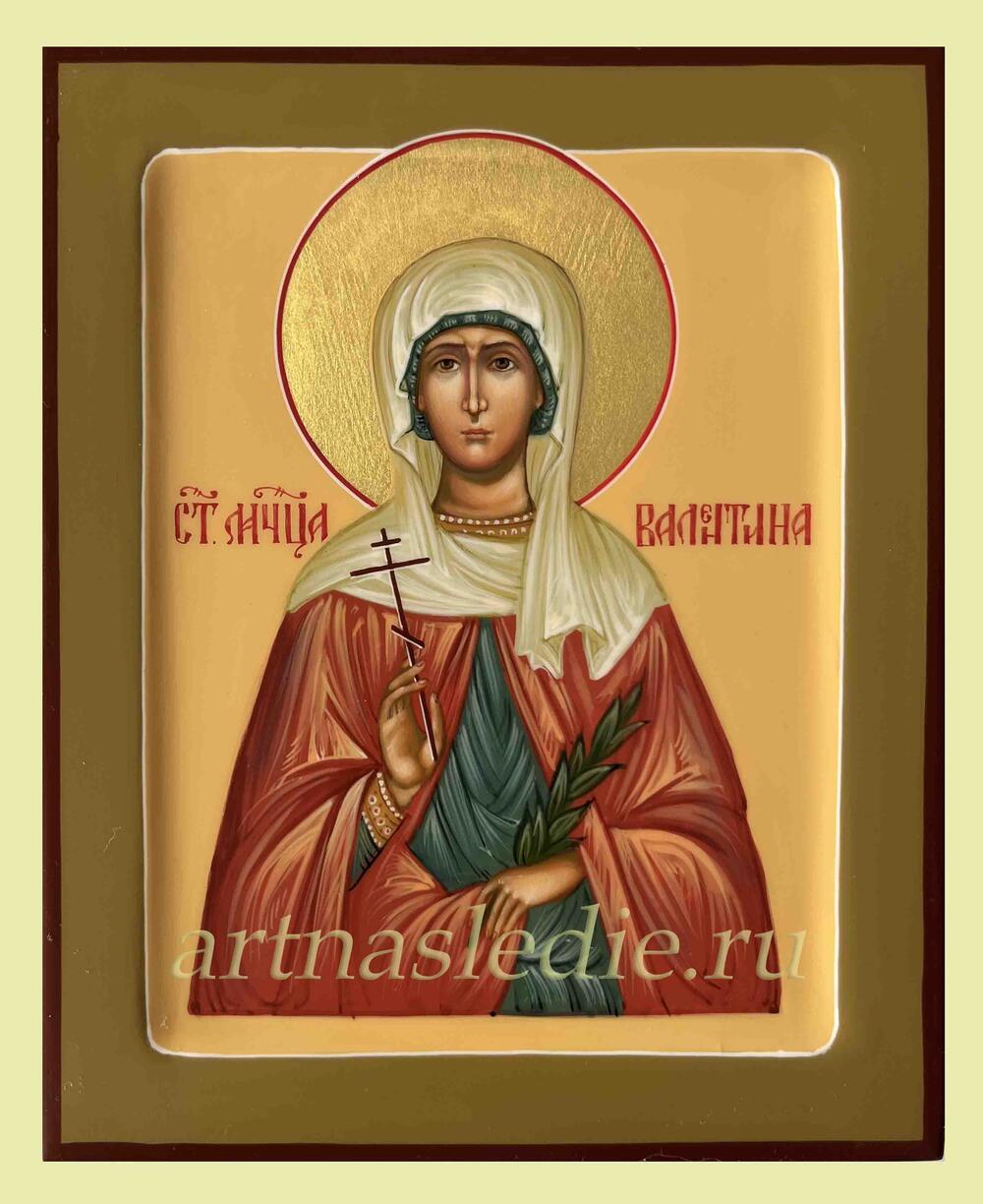 Икона Валентина (Алевтина) Кесарийская Арт.4586