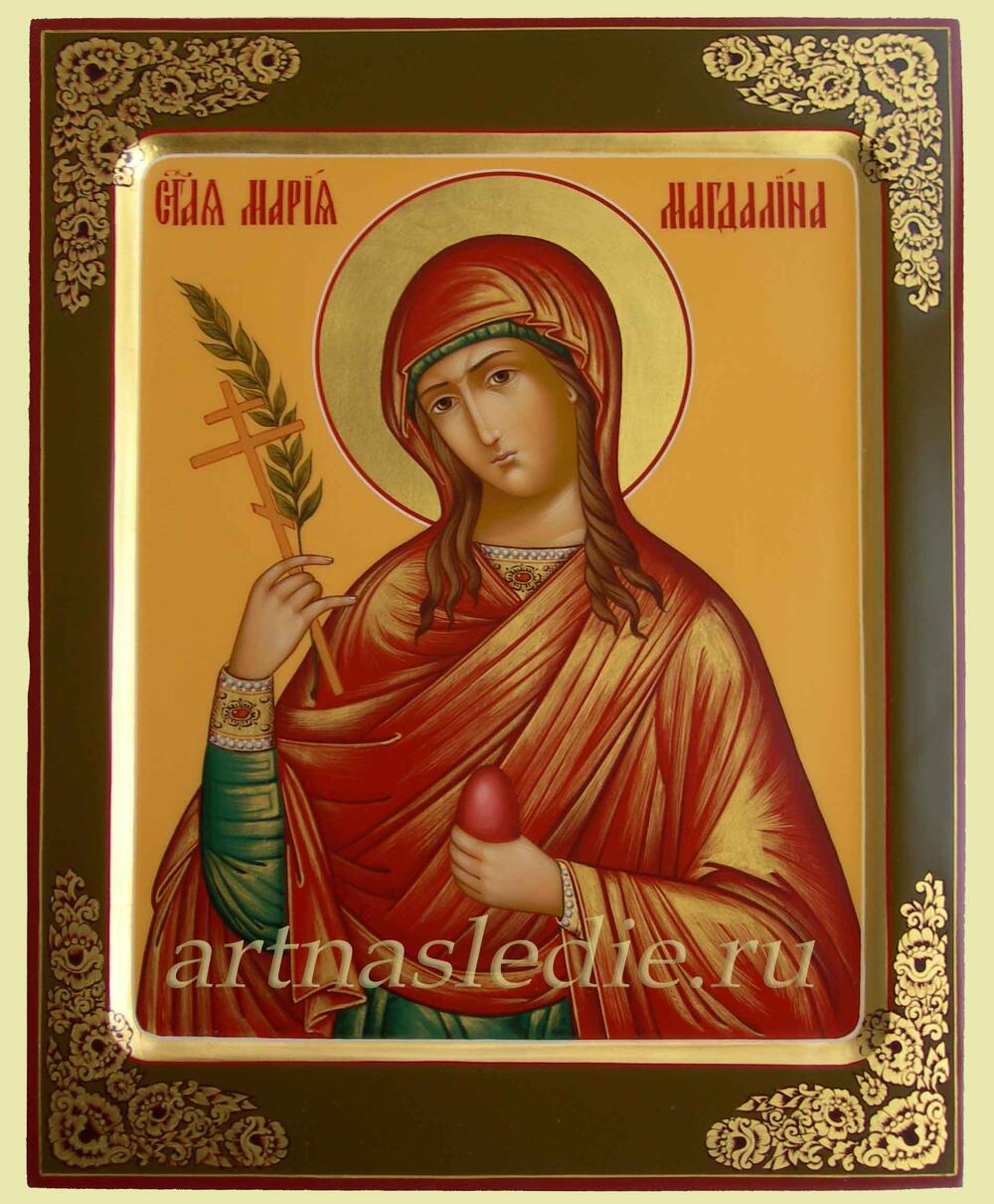 Икона Мария Магдалина святая равноапостольная. Арт.0058