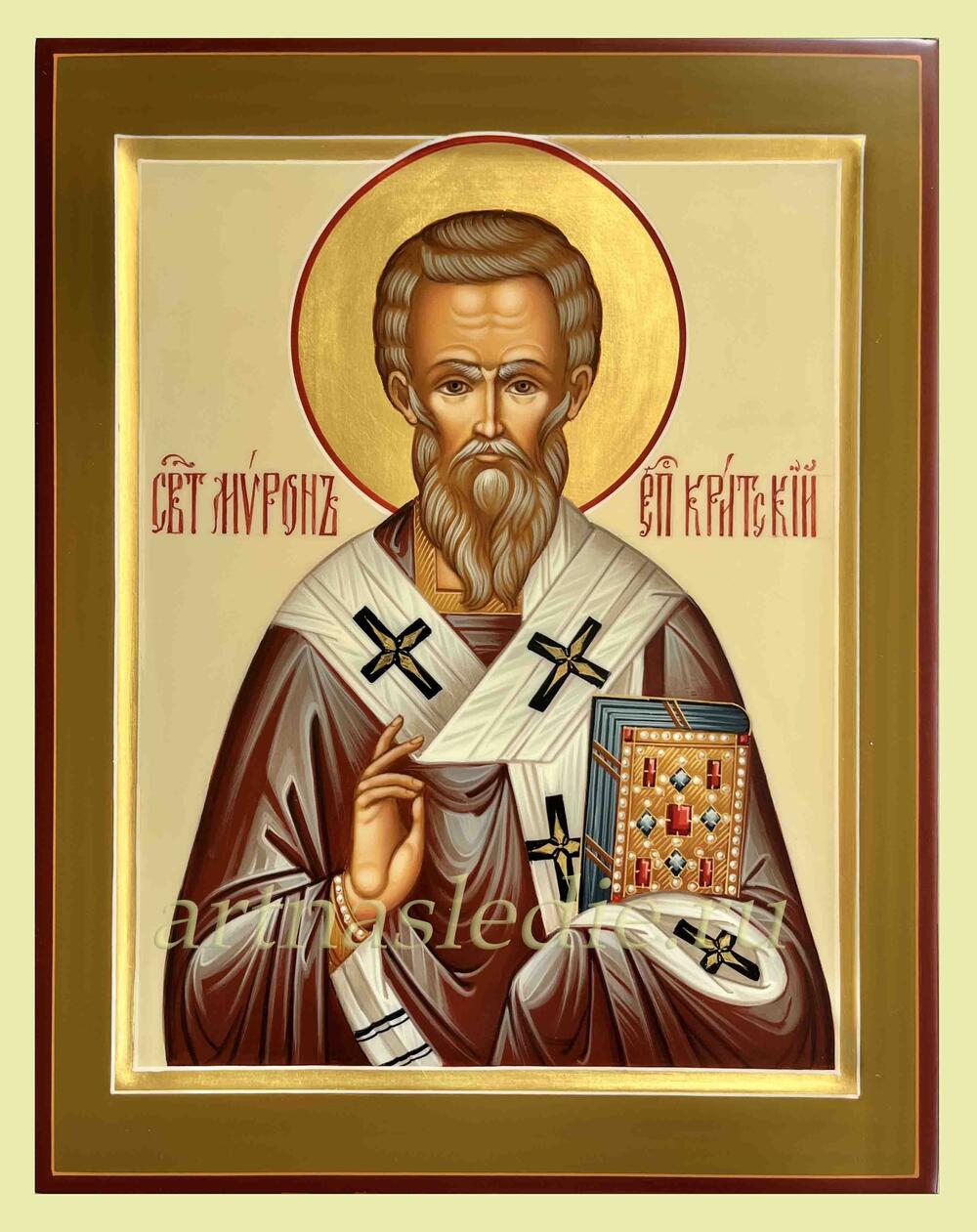 Икона Мирон Критский Святитель Епископ Арт.4561