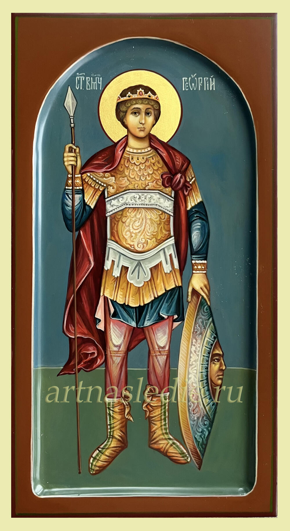 Икона Георгий Победоносец Святой Великомученик Арт.4564