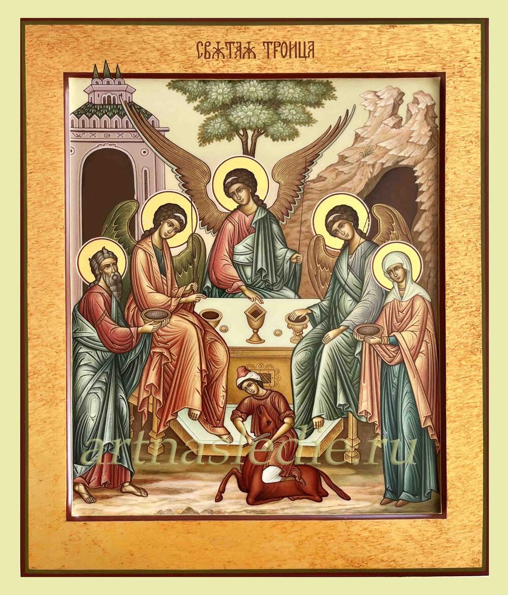 Икона Троица  Гостеприимство Авраама Арт.3151