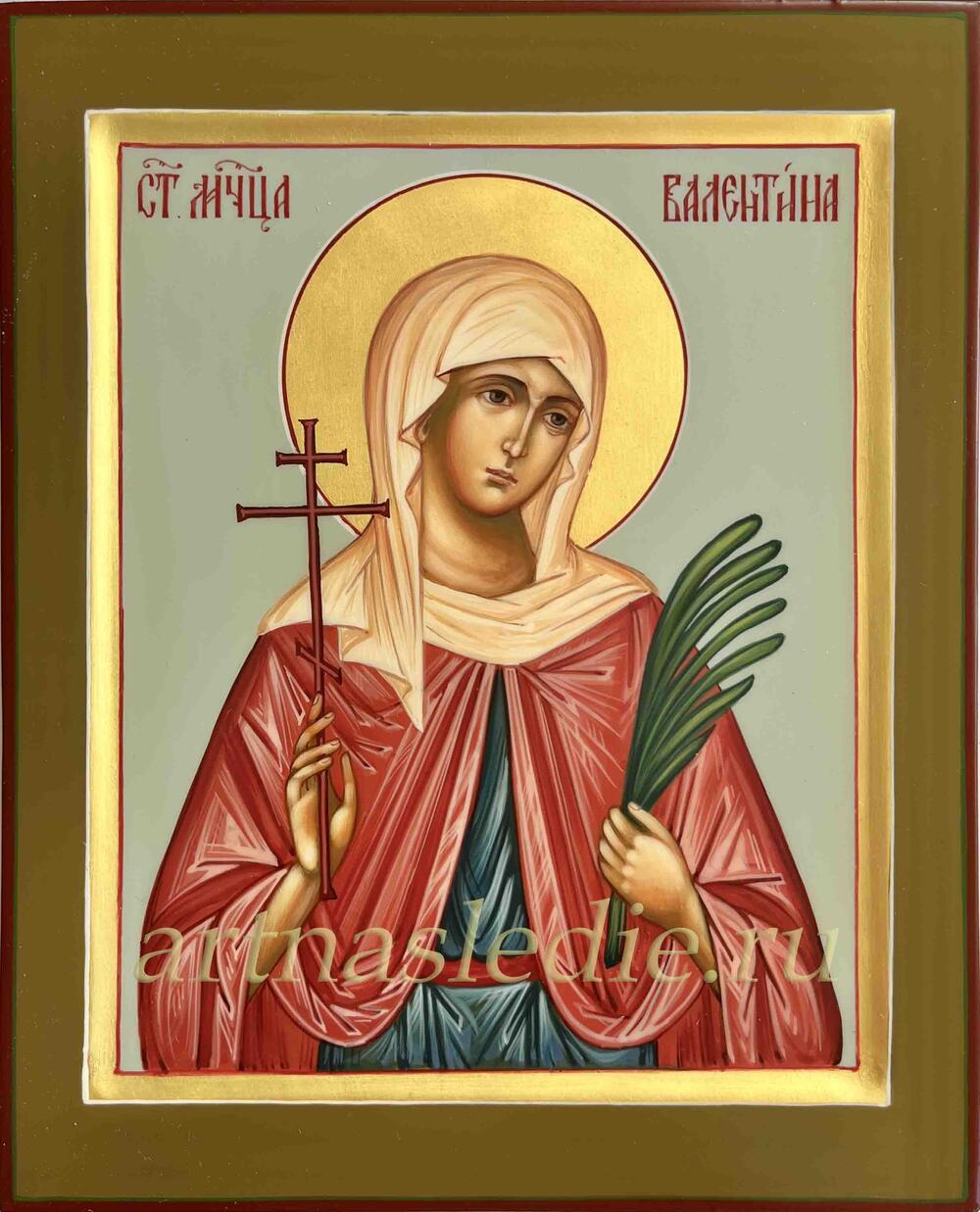Икона Валентина (Алевтина) Кесарийская Арт.4658