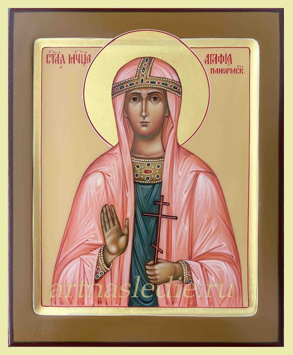 Икона Агафия Панормская Сицилийская Арт.4660