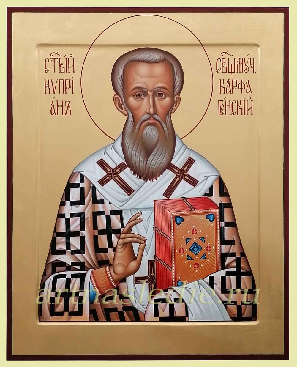 Икона Киприан Карфагенский Арт.0159