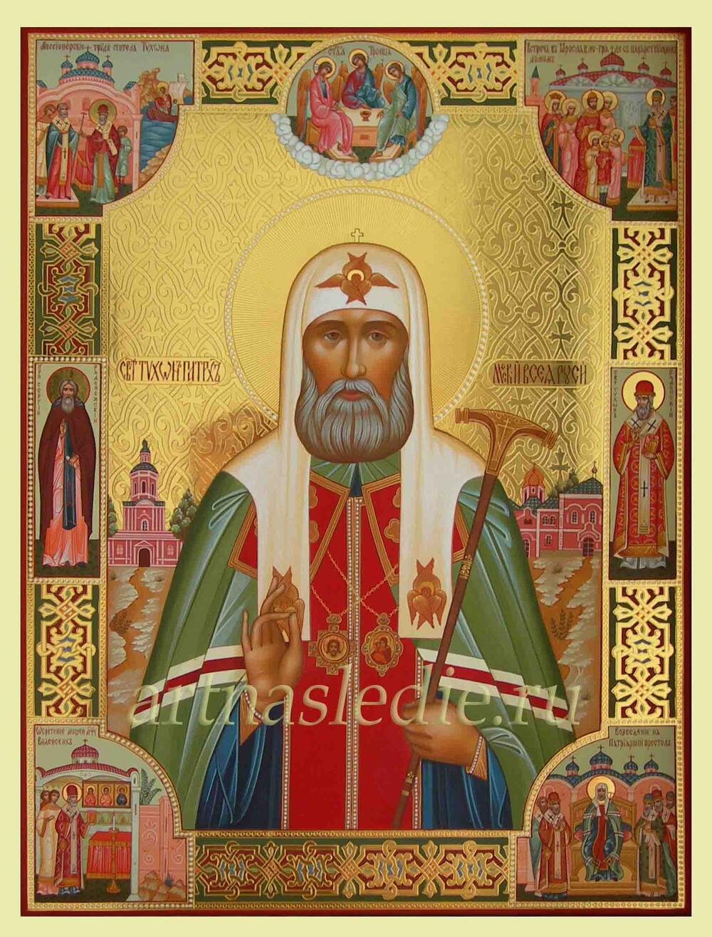 Икона Тихон Патриарх Московский и Всея Руси  Арт.0931