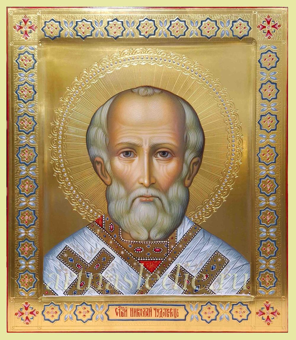 Икона Николай Чудотворец, Арт.  9074