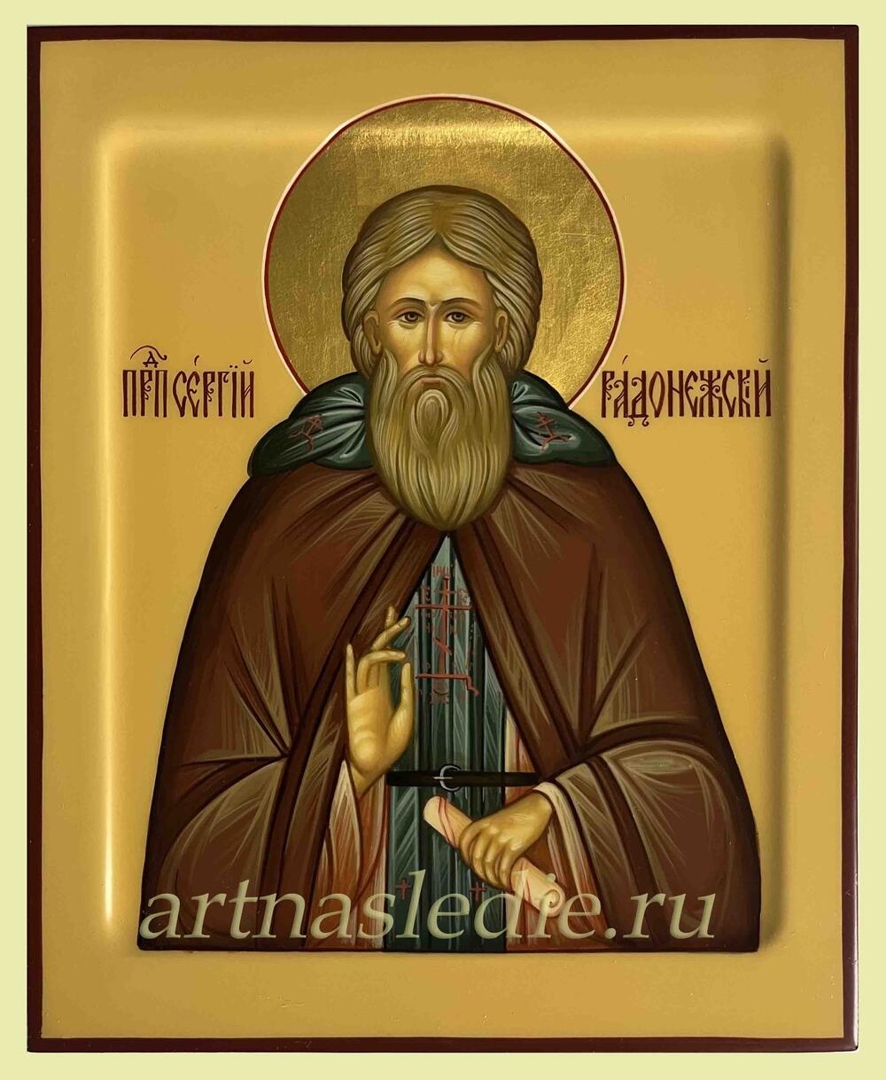 Икона Сергий Радонежский Арт.0689