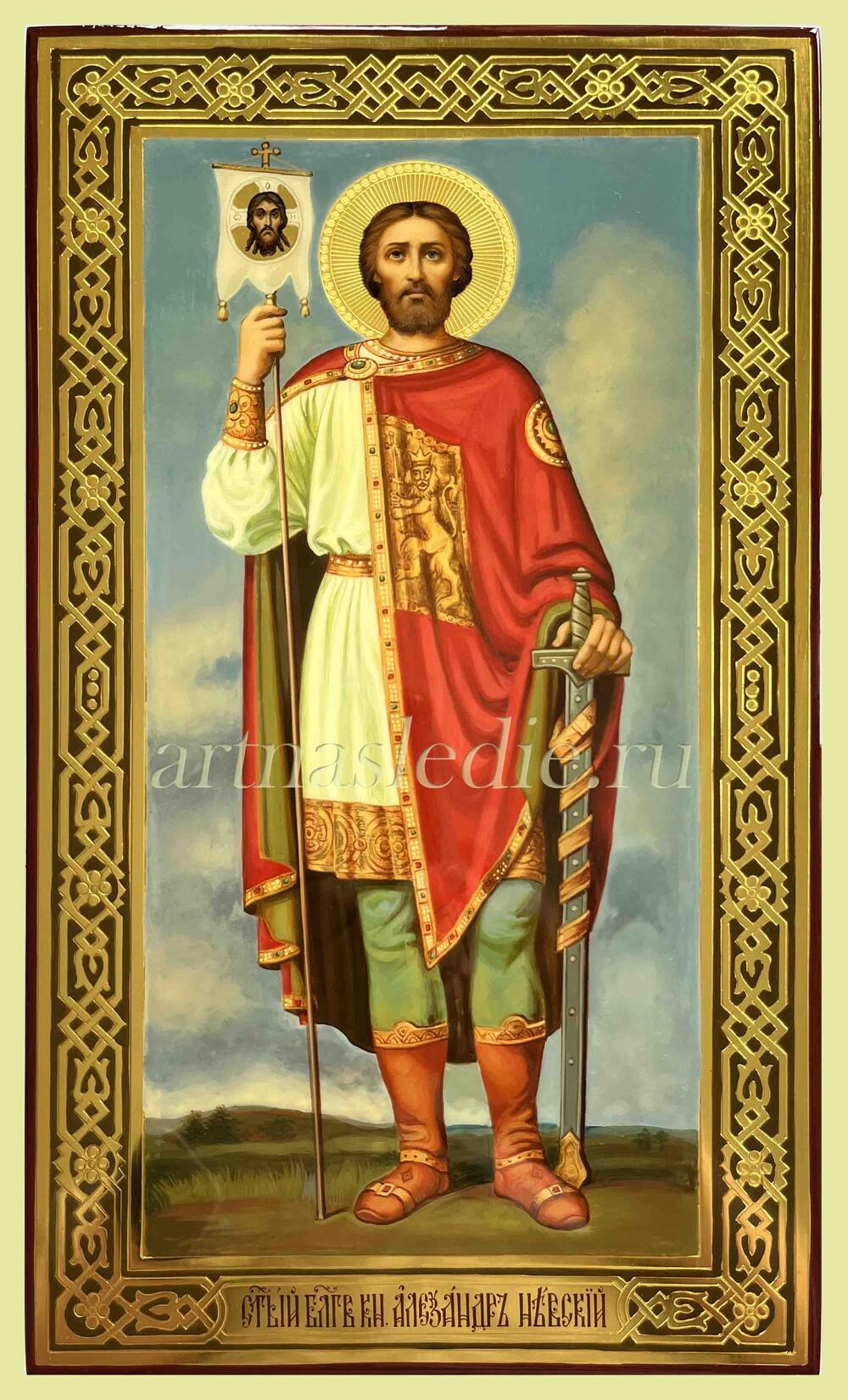 Икона Александр Невский, Арт. 4671