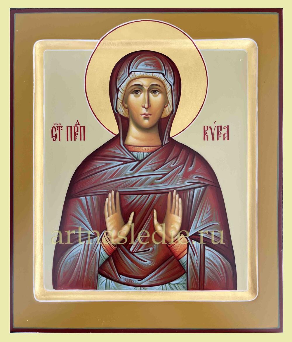Икона Кира Берийская ( Македонская) Дева Затворница Арт.4636