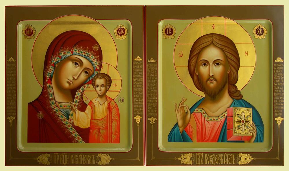 Икона Венчальная пара Арт.0395.