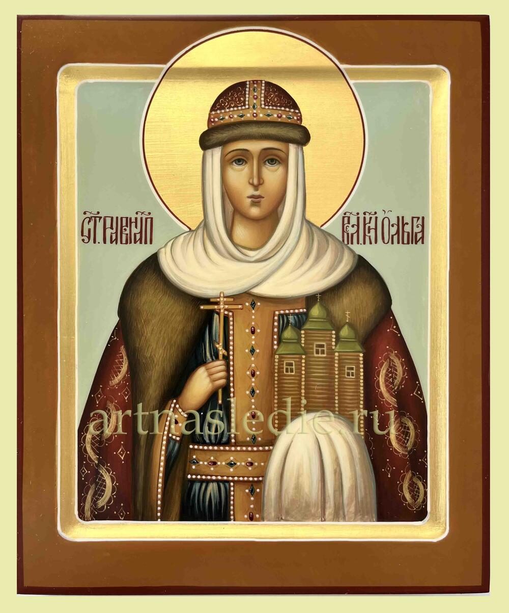Икона Ольга Святая Равноапостольная Княгиня Арт.0317