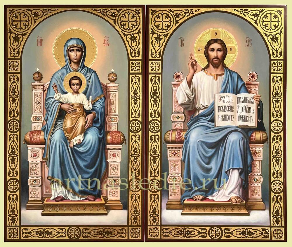 Икона Венчальная Пара Арт. 4060