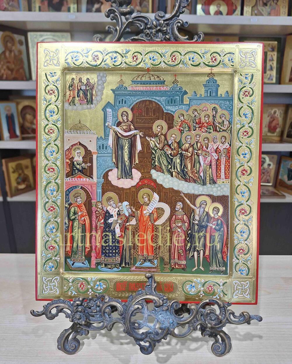 Икона Покров Пресвятой Богородицы Арт.9073