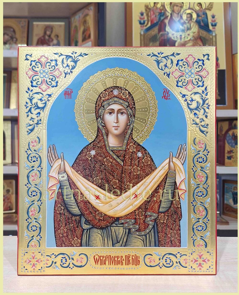 Икона Покров Пресвятой Богородицы Арт.9098