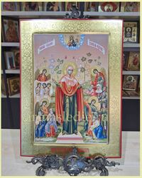 Икона Всех Скорбящих радость Пресвятая Богородица Арт.9051