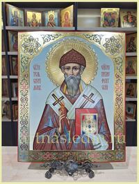 Икона Спиридон Тримифунтский Святитель Арт.9047