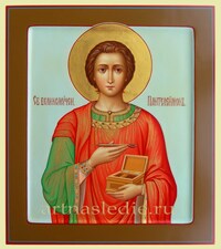 Икона Пантелеймон Святой Великомученик и Целитель Арт.2409