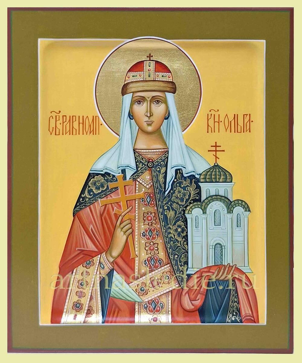 Икона Ольга Святая Равноапостольная Княгиня Арт.4427