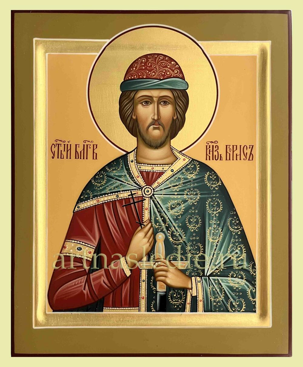 Икона Борис Святой Благоверный Князь Арт.0135