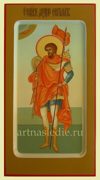 Икона Феодор ( Фёдор ) Стратилат Гераклийский Святой Великомученик Арт.0110