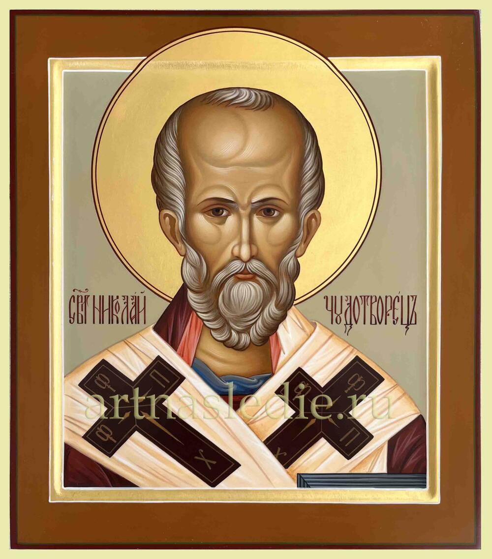 Икона Николай Мирликийский Чудотворец Арт.4920