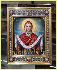 Икона Покров Пресвятой Богородицы, Арт. ю0038