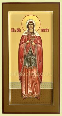 Икона Варвара Илиопольская Святая Великомученица Арт.3051
