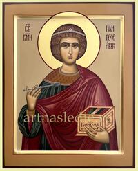 Икона Пантелеймон Святой Великомученик Арт.4947