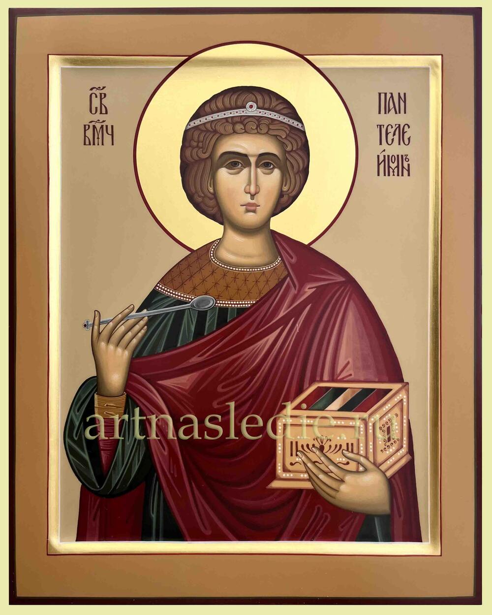 Икона Пантелеймон Святой Великомученик Арт.4947