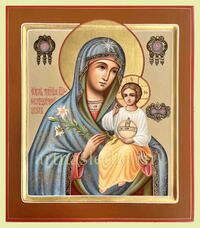 Икона Неувядаемый цвет образ Пресвятой Богородицы Арт.0427
