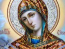 Икона Семистрельная Богородица, арт. ю0040. Изображение 1