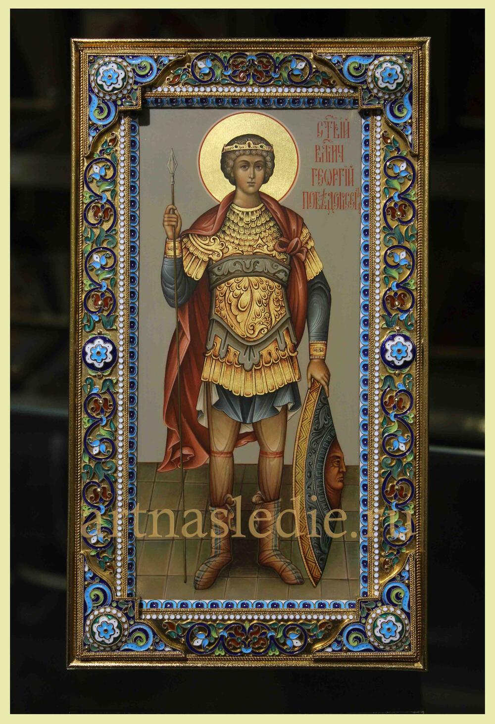  Икона Георгий Победоносец Арт. 5190