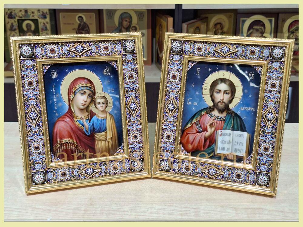 Икона Венчальная пара Арт. ю0041