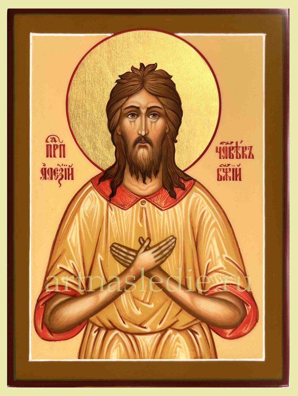 Икона Алексий (Алексей) человек Божий Арт.0500