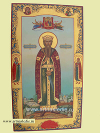 Икона Владимир Святой Равноапостольный Великий Князь. Арт.0052