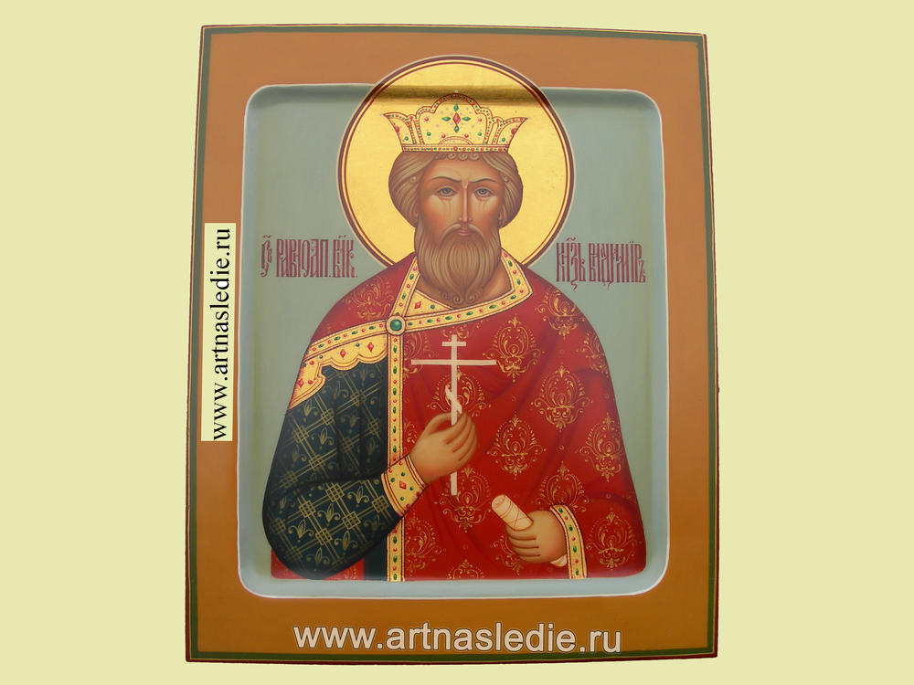 Икона Владимир Святой Равноапостольный Великий Князь Арт. 0079