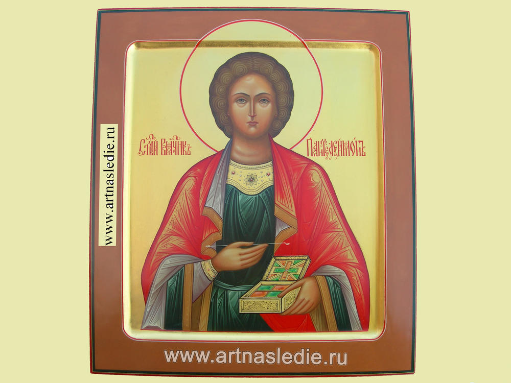 Икона Пантелеймон Святой Великомученик Арт.0095