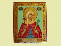 Икона Валентина Святая Мученица. Арт. 0125