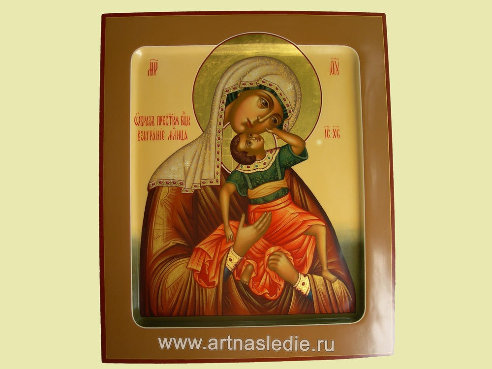 Икона Взыграние Младенца образ Пресвятой Богородицы Арт.0131