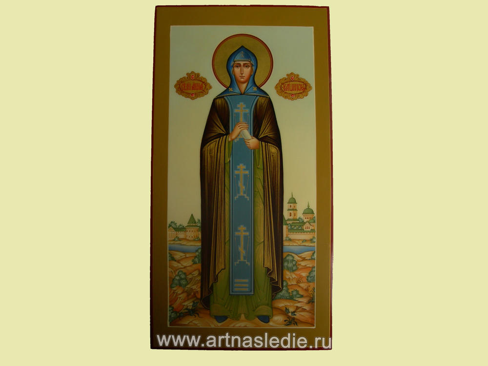 Икона Анна Кашинская Святая Благоверная Княгиня Арт.0133
