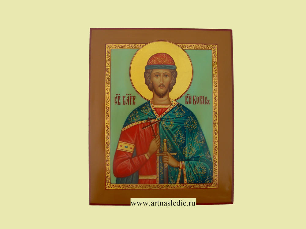 Икона Борис Святой Благоверный Князь Арт.0150