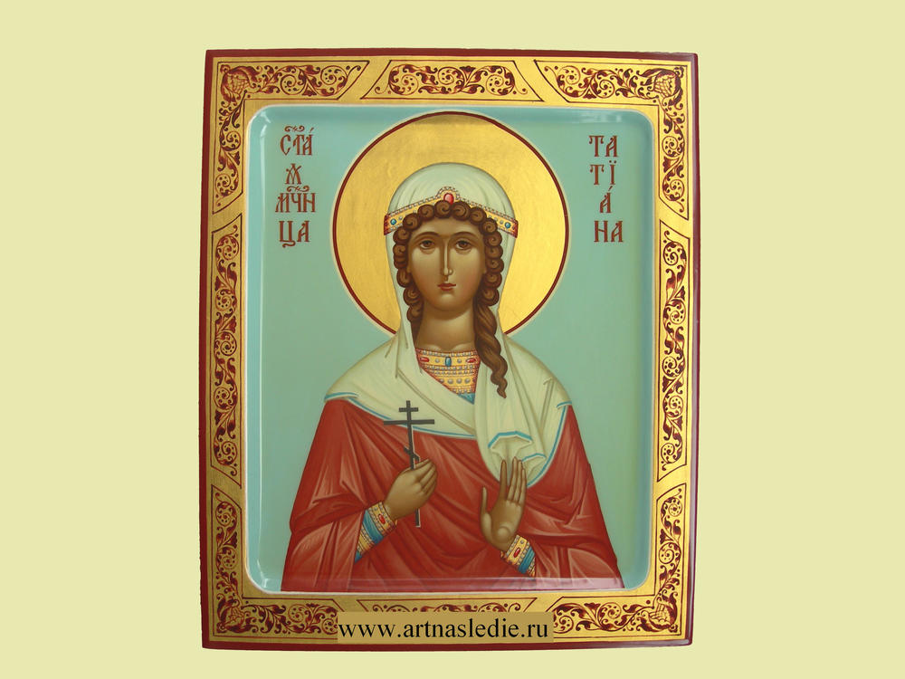 Икона Татиана (Татьяна) Святая Мученица Арт.0168