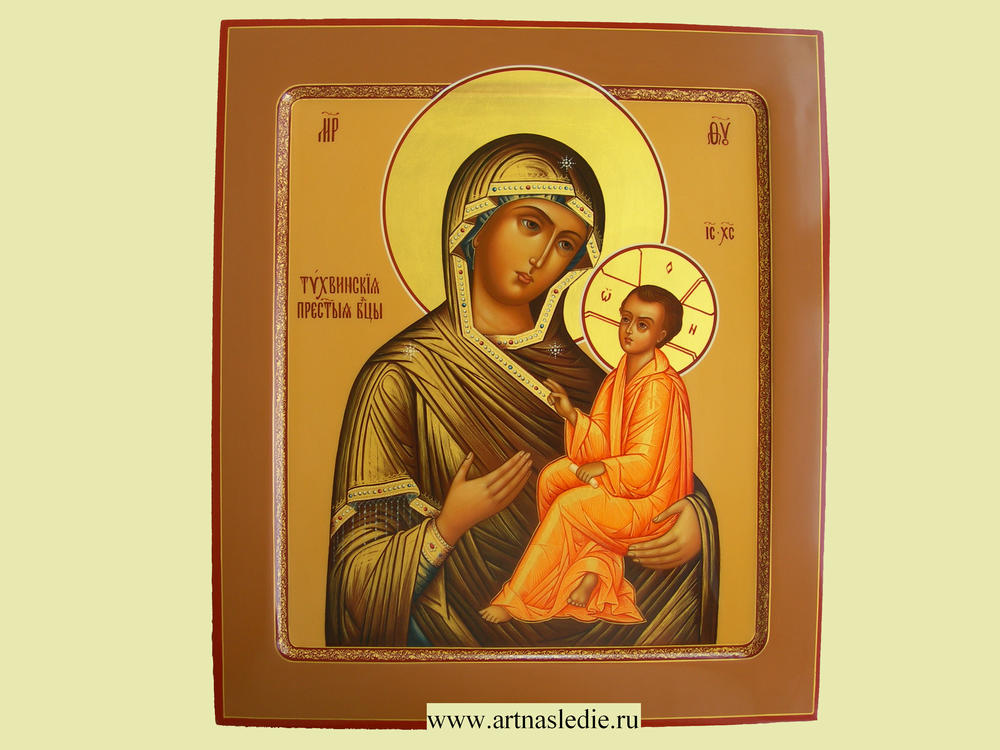 Икона Тихвинская Пресвятая Богородица Арт.0208